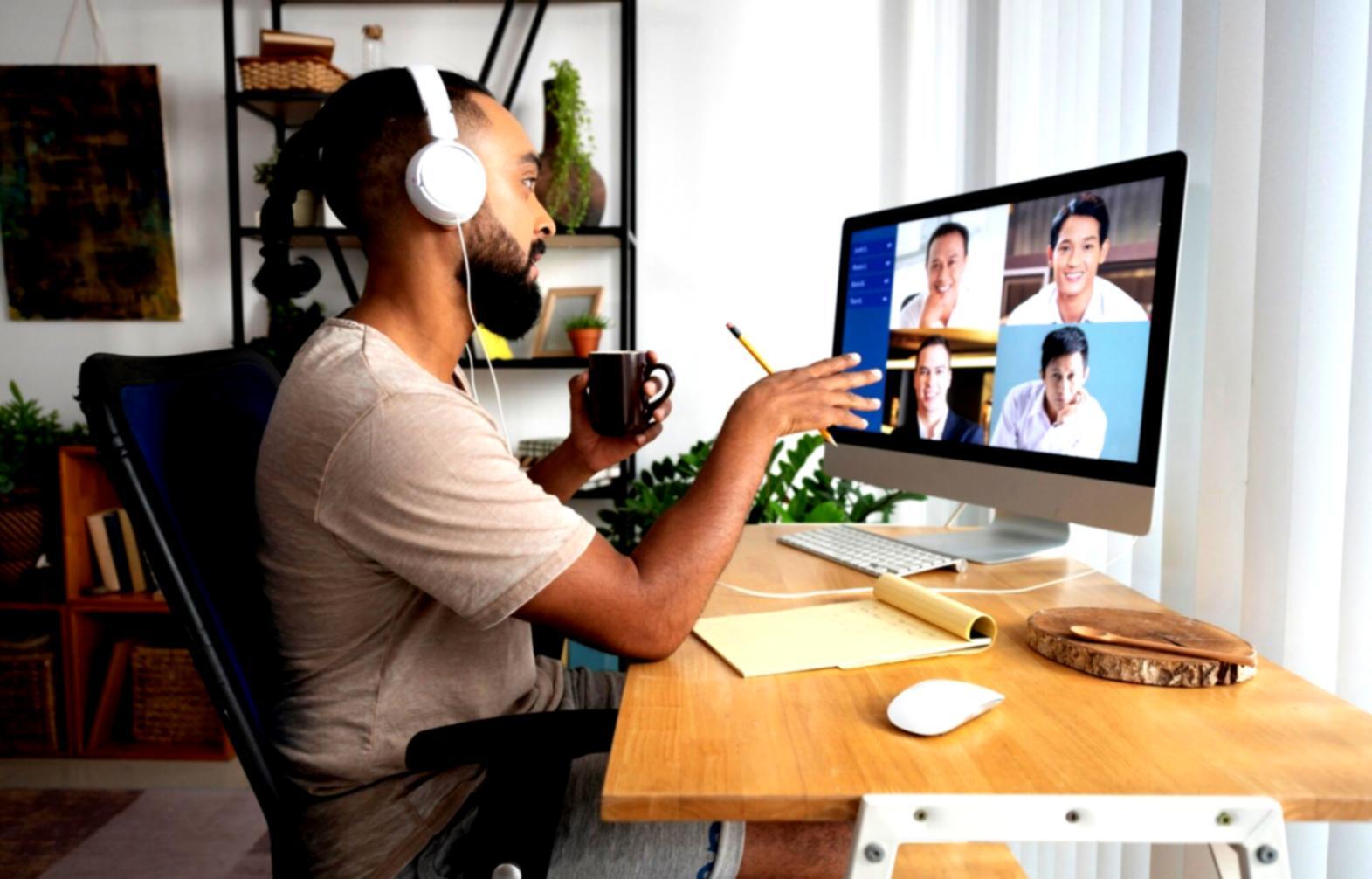 Diverse group of finance students collaborating on research project